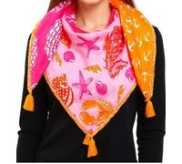 Zwillingsherz Damen Schal Viereckstuch Frauen großes Tuch Trend flauschiger Frauenschal Accessoire Schals und Tücher modischer Begleiter