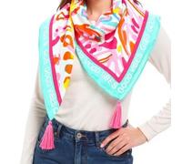 Zwillingsherz Damen Schal Viereckstuch Frauen großes Tuch Trend flauschiger Frauenschal Accessoire Schals und Tücher modischer Begleiter