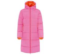 Zwillingsherz Damen Steppmantel lang - Wattierter Wintermantel - Langer Stepp-Mantel für Herbst & Winter
