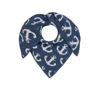 Zwillingsherz Dreieckstuch "Anker" in Blau - 32% | Kinderschals
