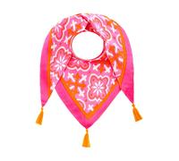 Zwillingsherz Dreieckstuch "Antike" in Pink - (L)200 x (B)100 cm - 39% | Damen Schals Tuecher