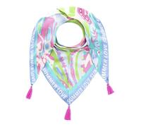 Zwillingsherz Dreieckstuch "Summer Flower Art" in Bunt - (L)200 x (B)100 cm - 54% | Damen Schals Tuecher