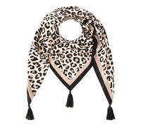 Zwillingsherz Dreieckstuch "Forever Leo" in Beige - (L)200 x (B)90 cm - 18% | Damen Schals Tuecher