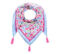 Zwillingsherz Dreieckstuch in Bunt - (L)200 x (B)95 cm - 44% | Damen Schals Tuecher