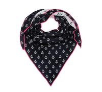 Zwillingsherz Dreieckstuch in Dunkelblau - (L)200 x (B)130 cm - 43% | Damen Schals Tuecher