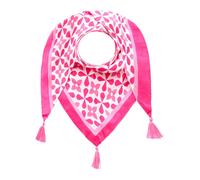 Zwillingsherz Dreieckstuch in Pink - (L)200 x (B)95 cm - 37% | Damen Schals Tuecher