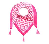 Zwillingsherz Dreieckstuch in Pink - (L)200 x (B)95 cm - 37% | Damen Schals Tuecher