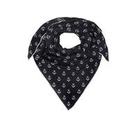 Zwillingsherz Dreieckstuch in Schwarz - (L)200 x (B)130 cm - 49% | Damen Schals Tuecher
