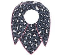 Zwillingsherz Dreieckstuch "Lacey" mit Wollanteil in Dunkelblau - (L)200 x (B)100 cm - 40% | Damen Schals Tuecher