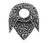 Zwillingsherz Dreieckstuch "Lacey" mit Wollanteil in Grau - (L)200 x (B)100 cm - 22% | Damen Schals Tuecher