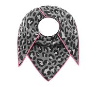 Zwillingsherz Dreieckstuch "Lacey" mit Wollanteil in Grau - (L)200 x (B)100 cm - 37% | Damen Schals Tuecher