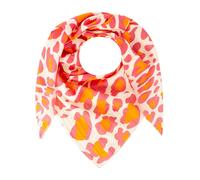 Zwillingsherz Dreieckstuch "Leo Allover" in Orange - (L)200 x (B)95 cm - 37% | Damen Schals Tuecher