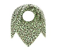 Zwillingsherz Dreieckstuch "Leo Herzi" in Grün - (L)200 x (B)100 cm - 31% | Damen Schals Tuecher