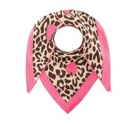 Zwillingsherz Damen Schal mit Dreiecksschal Modell Liebes Leo Love kuschelig weich großes warmes Halstuch Frühling Sommer Herbst Winter