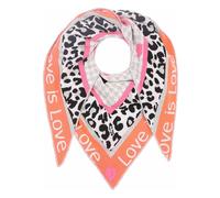 Zwillingsherz Dreieckstuch "Love is Love" in Bunt - (L)200 x (B)130 cm - 40% | Damen Schals Tuecher