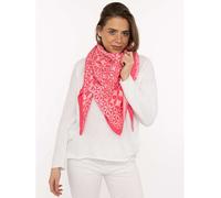 Zwillingsherz Dreieckstuch "Luxus Design" in Pink - (L)200 x (B)130 cm - 50% | Damen Schals Tuecher