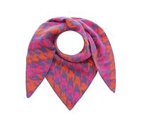 Zwillingsherz Dreieckstuch Stola Schal mit Kaschmir und Wolle für Damen - Hochwertiges Cashmere Halstuch Hahnentritt Muster - Damenschal Herbst Winter