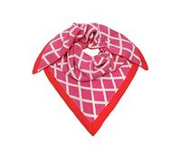 Zwillingsherz Dreieckstuch Stola Schal mit Kaschmir und Wolle für Damen Mädchen Jungen Kinder - Hochwertiges Cashmere Halstuch im Karo Muster Motiv - Damenschal für Sommer Herbst Winter