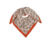 Zwillingsherz Dreieckstuch Stola Schal mit Kaschmir und Wolle für Damen Mädchen Jungen Kinder - Hochwertiges Cashmere Halstuch im Karo Muster Motiv - Damenschal für Sommer Herbst Winter