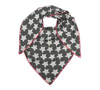 Zwillingsherz Dreieckstuch Stola Schal mit Wolle für Damen - Hochwertiges Baumwoll-Halstuch im Sternmuster - Damenschal Übergangsschal - Strick-Waren