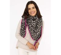 Zwillingsherz Dreieckstuch Teddy "Leo" in Beige - (L)200 x (B)130 cm - 25% | Damen Schals Tuecher