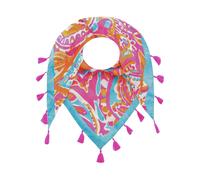 Zwillingsherz Dreieckstuch "Unique Paisley" multicolor