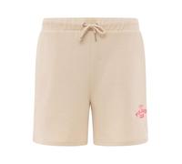 Zwillingsherz Feel Good Club Damen Kurze Sweathose mit Stickerei - Bequeme Baumwoll Shorts für Frauen - Lässige Jogginghose kurz für Freizeit Alltag Loungewear - Moderne Sommer Damenhose
