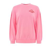 Zwillingsherz Feel Good Club Damen Sweatshirt mit Stickerei - Bequemer Baumwollpullover für Frauen - Moderner Sweater für Freizeit Alltag Loungewear - Langarm Damenoberteil Frühling Herbst Winter