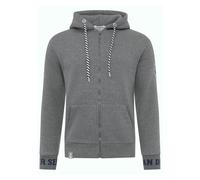 Zwillingsherz Herren Hoodiejacke "Küste" dunkelgrau versch. Größen Größe XL