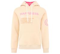 Zwillingsherz Hoodie BW Happiness Beige - in fünf Größen XL