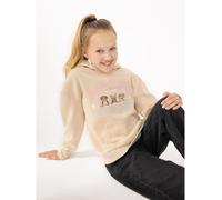 Zwillingsherz Hoodie "Dog Life" in Beige - Größe 134/140 | Kinder Sweatshirts Jacken