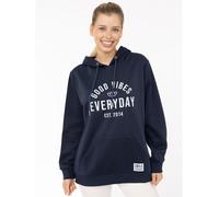 Zwillingsherz Hoodie "Everyday" in Dunkelblau - Größe S/M | Damen Sweatshirts Jacken