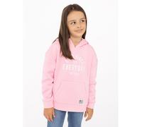 Hoodie ZWILLINGSHERZ "Everyday", Mädchen, Gr. 146/152, rosa, Sweatware, Obermaterial: 80% Polyester, 20% Baumwolle, Sweatshirts Hoodie, Mini-Me,mit Stickerei und positiver Botschaft (40546565-146) ros