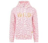 Zwillingsherz Hoodie "Leo Pastell" in Rosa - 48% | Größe XXL | Damen Sweatshirts Jacken