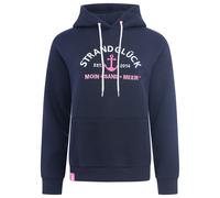 Zwillingsherz - Hoodie Moin Sand Meer Marine Marineblau - Gr. - M