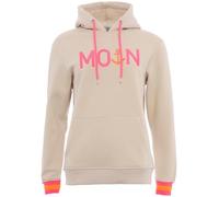 Hoodie ZWILLINGSHERZ ""Rahel"", Damen, Gr. XL, beige, Sweatware, Obermaterial: 50% Baumwolle, 50% Polyester, modisch, Basic normal, ohne Ausschnitt, Langarm angesetztes Bündchen, Sweatshirts, Mit Kont