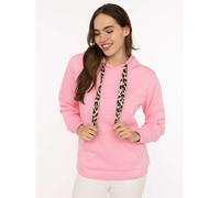 Zwillingsherz Hoodie "Strong Soul" in Pink - Größe L/XL | Damen Sweatshirts Jacken