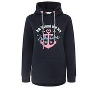 Zwillingsherz Hoodie Sweatshirt Pullover Damen mit Kapuze - Übergang Frühling Herbst