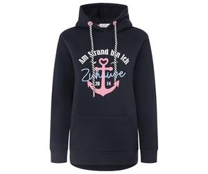 Zwillingsherz Hoodie Sweatshirt Pullover Damen mit Kapuze - Übergang Frühling Herbst