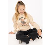 Zwillingsherz Hoodie "Wild But Cute" in Beige - Größe 134/140 | Kinder Sweatshirts Jacken