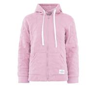 Zwillingsherz Hoodiejacke Endless Love Damen Kapuzenjacke Sweatjacke mit Reißverschluss Taschen Kuschelig Weich Baumwollmix Freizeit Hoodie