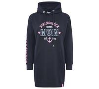 Zwillingsherz Hoodiekleid Strandglück in Navy (DE/NL/SE/PL, Alphanumerisch, S, Regular, Regular, Navy)