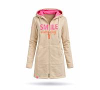 Zwillingsherz Hoodiemantel Hoodiejacke Mantel Pullover Damen Sweatjacke und Kapuzenpullover für Damen - Übergangsstrickjacke Herbst & Wintermode Größe S bis XXL