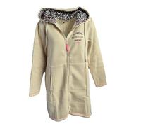 Zwillingsherz Hoodiemantel Hoodiejacke Mantel Pullover Damen Sweatjacke und Kapuzenpullover für Damen - Übergangsstrickjacke Herbst & Wintermode Größe S bis XXL