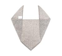 Zwillingsherz Kaschmir-Dreieckstuch in Grau - (L)84 x (B)34 cm - 40% | Damen Schals Tuecher