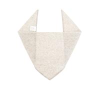 Zwillingsherz Kaschmir-Dreieckstuch in Hellgrau - (L)84 x (B)34 cm - 40% | Damen Schals Tuecher