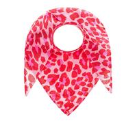 Zwillingsherz Kaschmir-Dreieckstuch in Rot - (L)175 x (B)120 cm - 63% | Damen Schals Tuecher