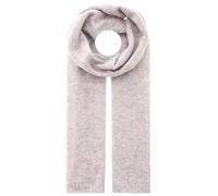 Zwillingsherz Kaschmir-Schal in Hellgrau - (L)180 x (B)28 cm - 41% | Damen Schals Tuecher