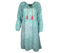 Zwillingsherz Kleid "Luna" in Grün - Größe S/M | Damen Kleider