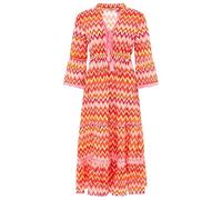 Zwillingsherz Kleid Maxikleid Gemustert Damen